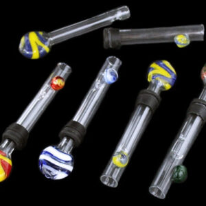 4ct 4" Glass Blunt Assortment