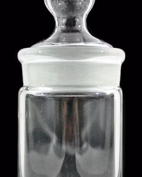 Glass On Glass Stash Jar - Small