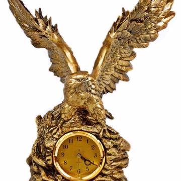 Gold Clock - Eagle 5210