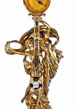 Gold Clock - Artistic Pendulum Clock 123