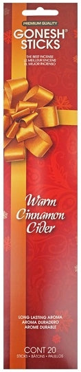 12ct Gonesh - Holiday Incense Sticks - Warm Cinnamon Cider