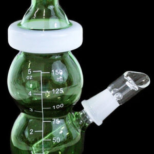 6" Baby Bottle 14mm Oil Rig - Green