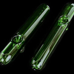 2ct 6" Green Super Steamroller Hand Pipe