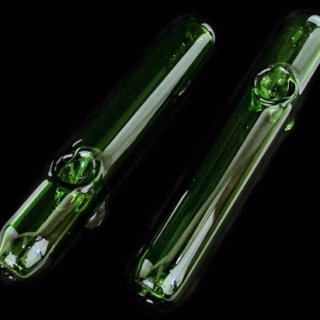 2ct 6" Green Super Steamroller Hand Pipe