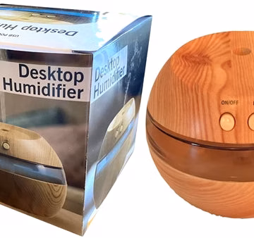 Desktop Humidifier - Clear Tank 300ml
