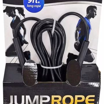 Cardio Speed Jump Rope with Rubber Handles
