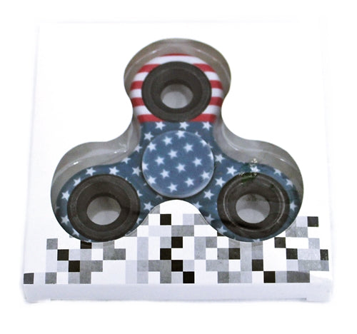 Hand Spinner Fidget Toy - Stars and Stripes