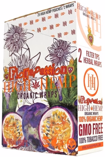 High Hemp Organic Wraps - Flora Passion - Image 4