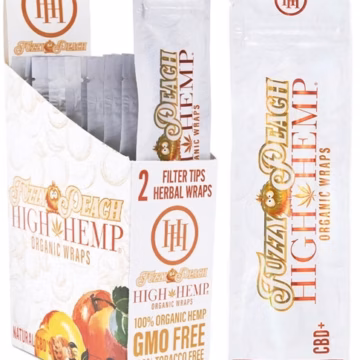 High Hemp Organic Wraps - Fuzzy Peach