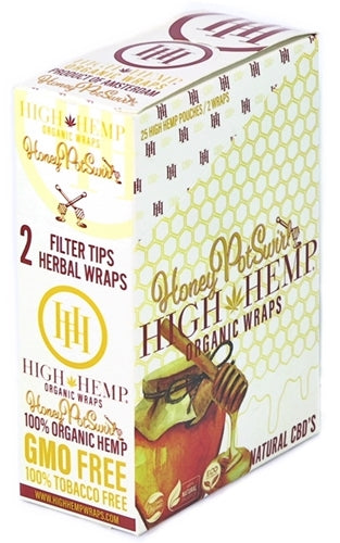 High Hemp Organic Wraps - Honey Pot Swirl