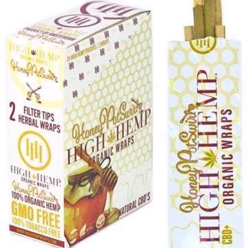 High Hemp Organic Wraps - Honey Pot Swirl