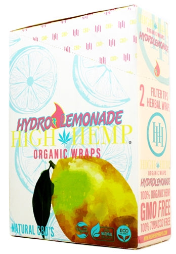 High Hemp Organic Wraps - Hydro Lemonade