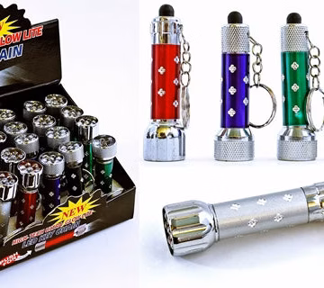 24ct High-Tech Ultra-Glow Lite LED Key Chain