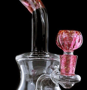 8" Honeycomb 2 Tone Art Shower Diffuser Curve Water Pipe