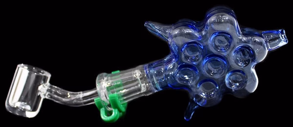 6" Honeycomb Drip with Banger Nectar Collector