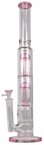 17" Honeycomb Tree Triple Perk Color Water Pipe - Image 3