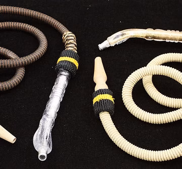 57" Hookah Hose Plastic Tip