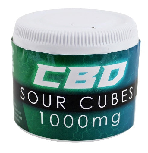 Hour Glass Sour Cubes - 1000mg - CBD