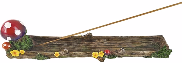 Mushroom Polystone Incense Burner