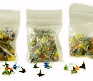 100ct Assorted Small Jack Glass Screen