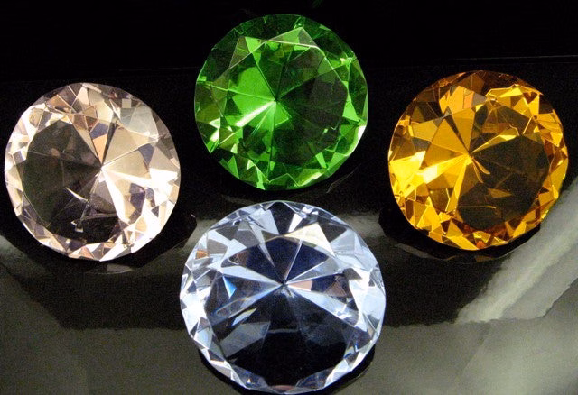 10ct 2 1-4" Colored Jewel