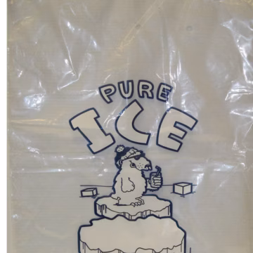 Ice Bags 20lb With Drawstring