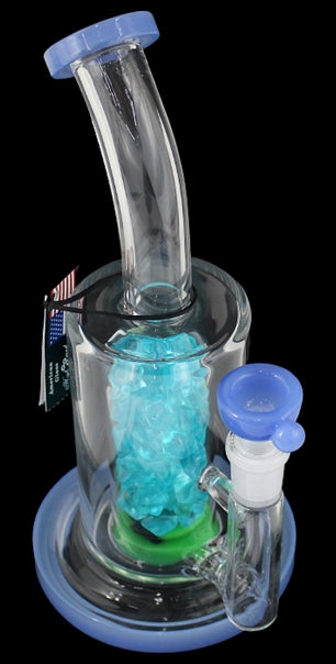 9" Inside Gems Stash Chamber Water Pipe - Image 4