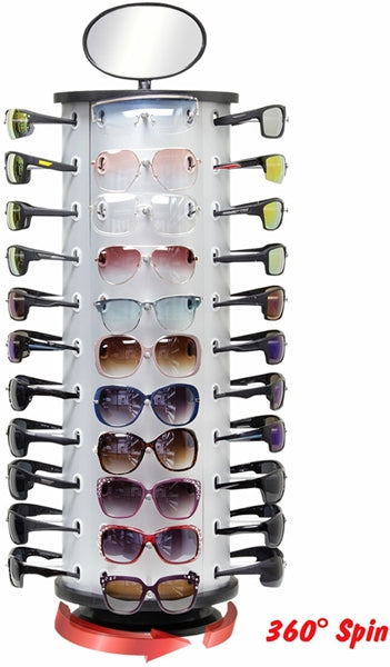 48ct Sunglasses Mix With 44pc Store Counter Display Rack
