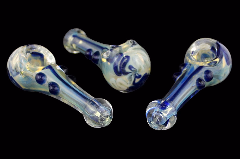 3ct 3" Medusa Spoon Hand Pipe