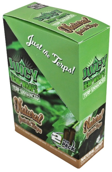 Juicy Hemp Wraps Terp Enhanced - Natural