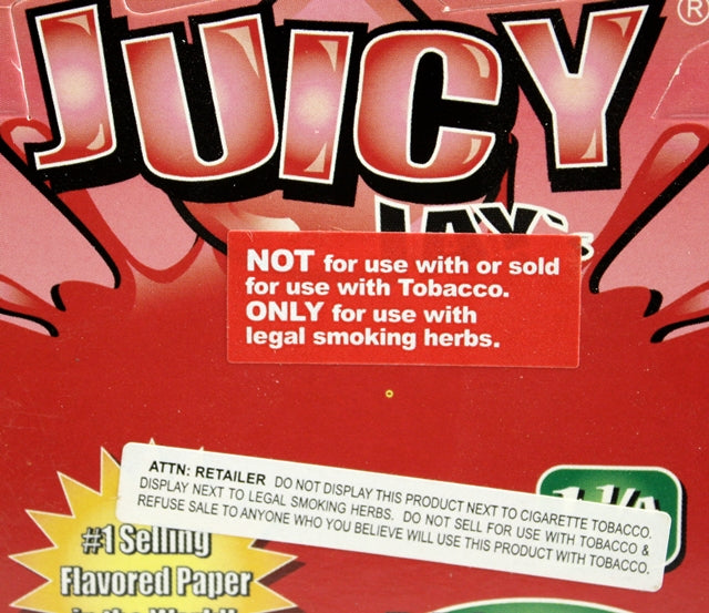 Juicy Jays Rolling Paper - 1 1-4 Raspberry
