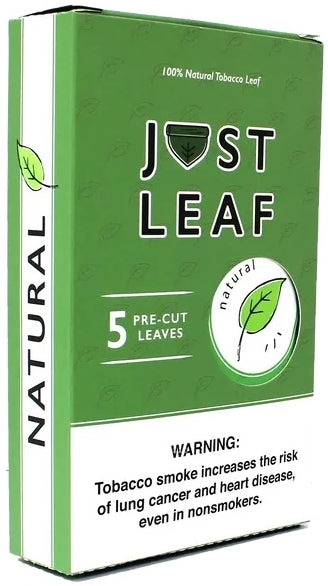 Just Leaf Pre-Cut Leaves - Natural