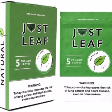 Just Leaf Pre-Cut Leaves - Natural