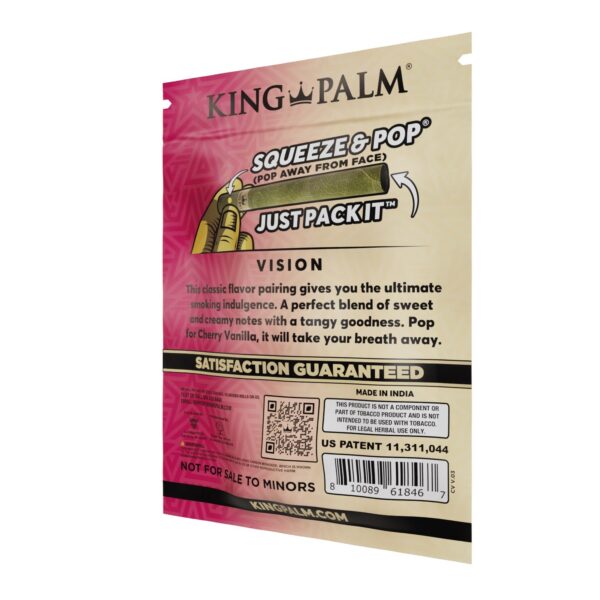 King Palm Leaf Tubes - Rollies - Cherry Vanilla 5x15pk - Image 6