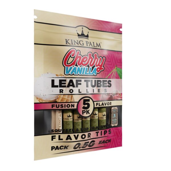 King Palm Leaf Tubes - Rollies - Cherry Vanilla 5x15pk - Image 5
