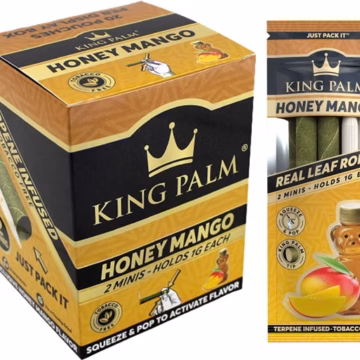King Palm Mini Rolls - Honey Mango