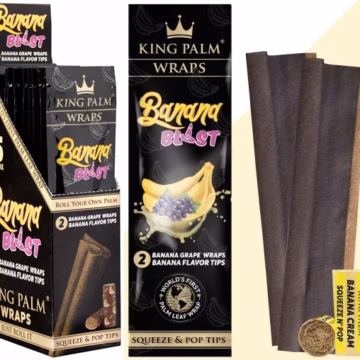 King Palm XL Wraps - Banana Blast