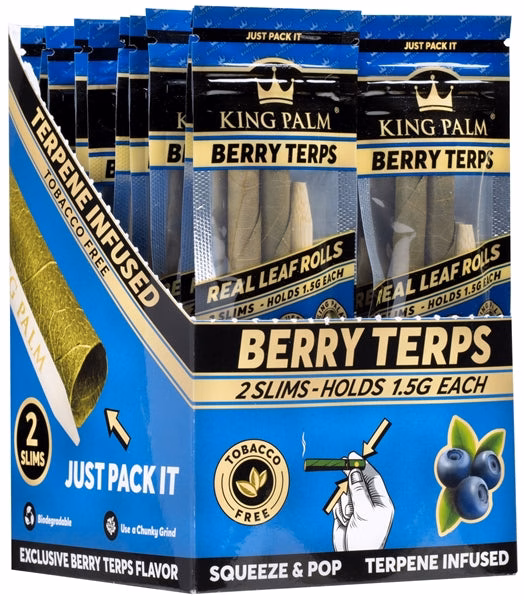 King Palm Slims Rolls - Berry Terps 20pk