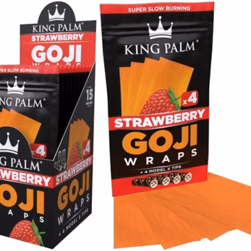 King Palm - Goji Blunt Wraps – Strawberry