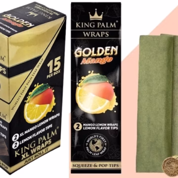 King Palm XL Wraps - Golden Mango