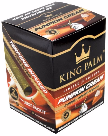 King Palm Mini Rolls - Pumpkin Cream 20pk - Image 6