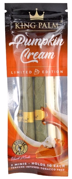 King Palm Mini Rolls - Pumpkin Cream 20pk - Image 4