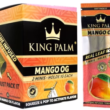 King Palm Mini Rolls - Mango OG 20pk