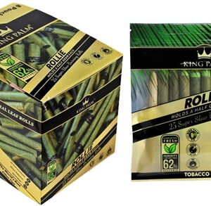 King Palm 25 Rollies With Boveda Pouch 8pk