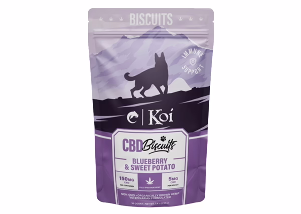 BUY 5 GET 1 FREE Koi CBD Pet Treats - Blueberry & Sweet Potato
