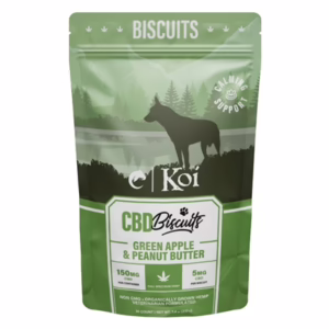 BUY 5 GET 1 FREE Koi CBD Pet Treats - Green Apple & Peanut Butter