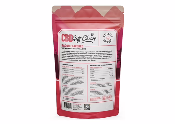 BUY 5 GET 1 FREE Koi CBD Pet Treats - Bacon Flavored
