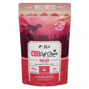 BUY 5 GET 1 FREE Koi CBD Pet Treats - Bacon Flavored