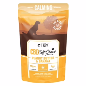 BUY 5 GET 1 FREE Koi CBD Pet Treats - Peanut Butter & Banana