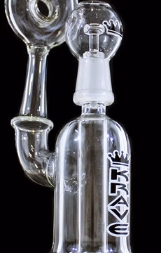 8" Krave Glass Showehead 14mm Oil Rig